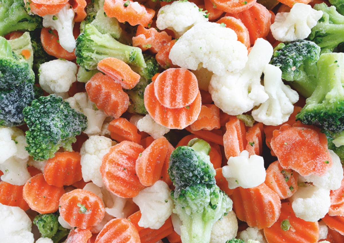 All types of Cut and whole Frozen Vegetables