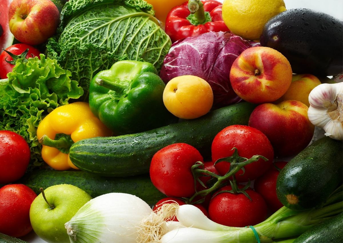 All types of Fresh Vegetables